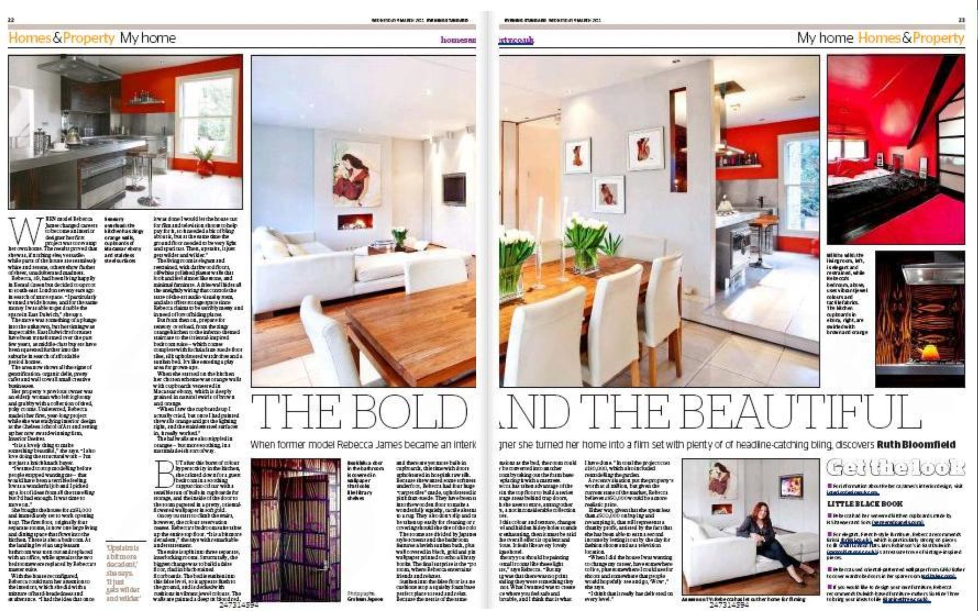 Page 3 Evening Standard Spread