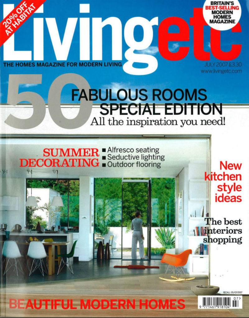 Living Etc July 2007 Cover